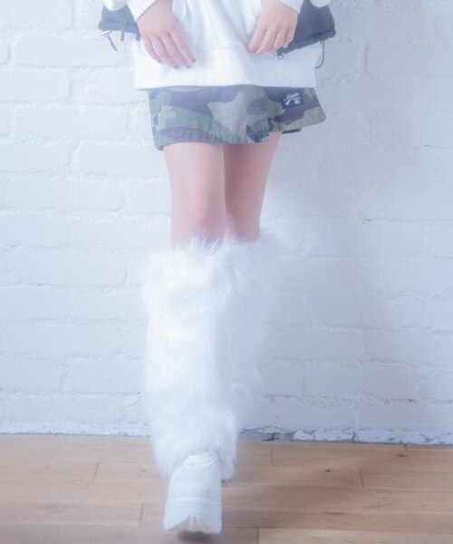 激レア！Angelic Pretty ピンクファー レッグカバー 激レア！Angelic Pretty ピンクファー レッグカバー