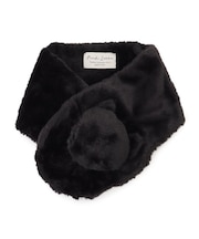 ポンポン耳付きティペット