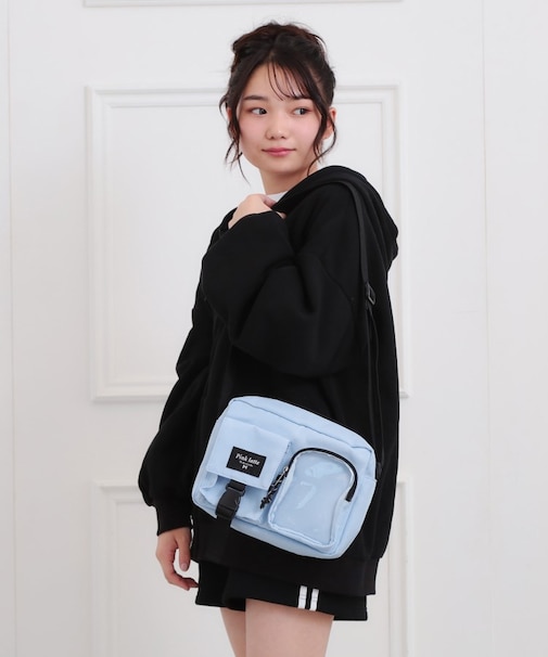 Wポケカジュアルショルダー