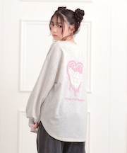 メルトハートビッグチュニックトレーナー