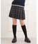 微起毛プリーツスカート