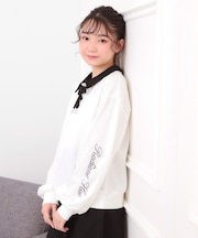 【セットアイテム】ミニ裏毛レースアップ＋キュロットパンツ