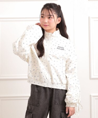 袖ドロストブルゾン