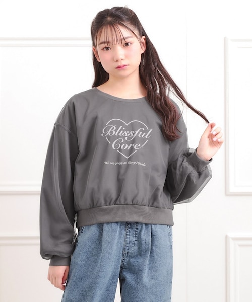 ロゴスウェットトレーナー｜ピンクラテの通販｜&mall（アンドモール