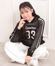 【セットアイテム】メッシュニットパーカー＋ロンT