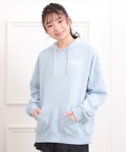 バック発泡プリントパーカー