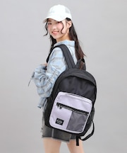 【容量約23L】バイカラーメッシュリュック