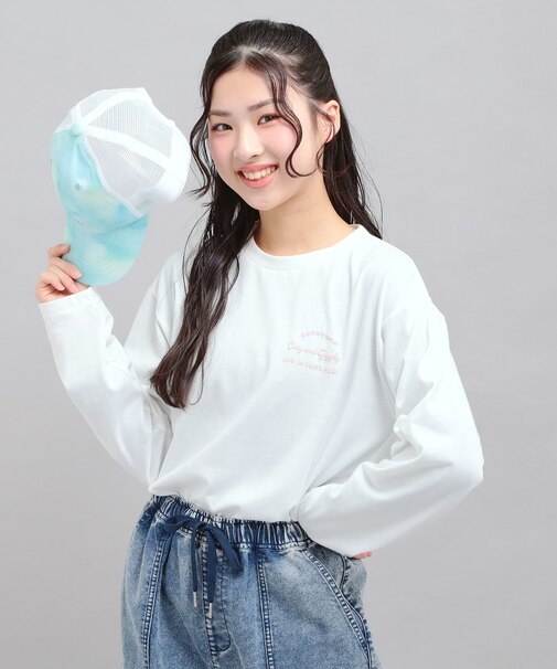 発泡クリームくまちゃんロンT