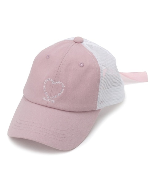 ハートロゴキャップ｜ピンクラテの通販｜&mall（アンドモール）三井