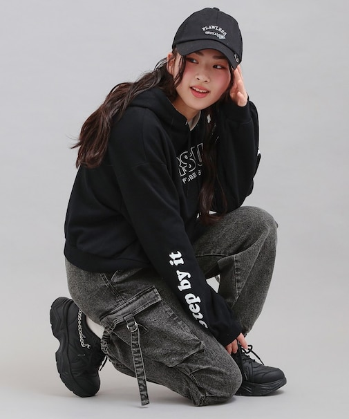 デニムカーゴパンツ