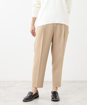 【私のパンツ／手洗い可】ゆるシルエットテーパードパンツ