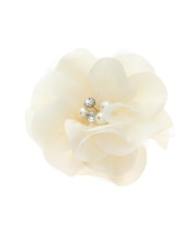 【夏SALE／フォーマル】シアーフラワーコサージュ