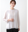 【夏SALE／マシンウォッシュ可】フロントレースブラウス