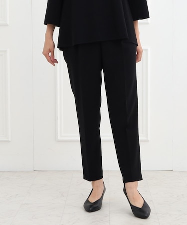 【フォーマル/洗える/セットアップ可】テーパードパンツ