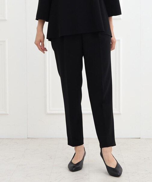 【フォーマル/洗える/セットアップ可】テーパードパンツ