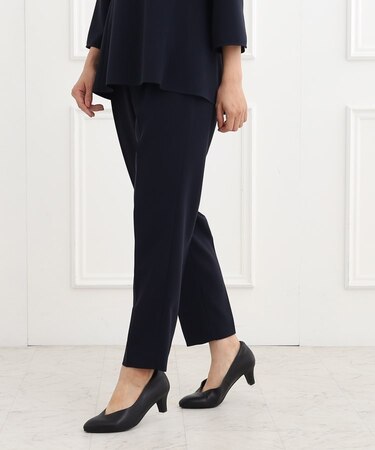 【フォーマル/洗える/セットアップ可】テーパードパンツ