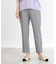 【WEB限定カラーあり／私のパンツ／手洗い可】ストレッチテーパードパンツ