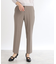 【WEB限定カラーあり／私のパンツ／手洗い可】ストレッチテーパードパンツ