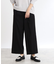 【手洗い可】ワイドストレートパンツ