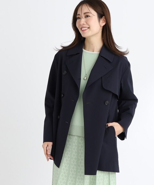 【匿名配送】未使用！リフレクト ミモレ丈 13号 日本製 夏SALE／手洗い可／撥水】ライティミドル丈コート｜リフレクトの