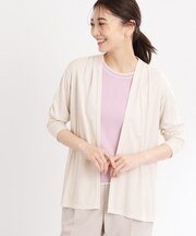 【洗える】ジャージカーディガン