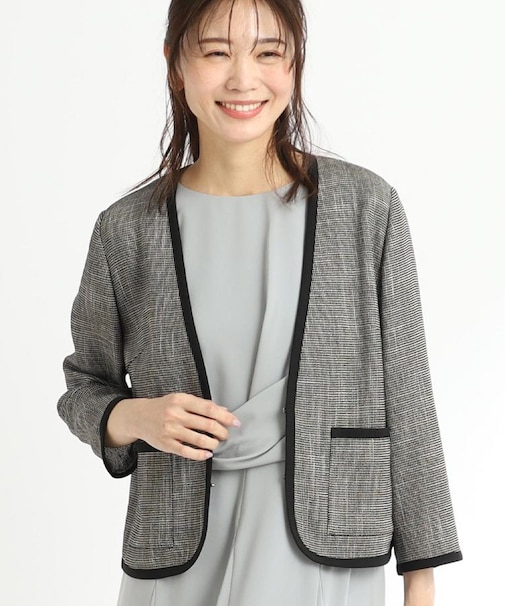 【夏SALE／R‐QUALITY／手洗い可】パイピングジャケット