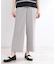 【UVカット／マシンウォッシュ可／セットアップ可／夏の通勤におすすめ】ドライタッチストレートパンツ