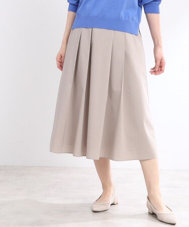 【マシンウォッシュ可】プリーツスカート