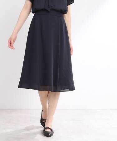 【夏SALE/マシンウォッシュ可/セットアップ可】Aラインスカート