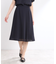 【夏SALE／マシンウォッシュ可／セットアップ可】Aラインスカート