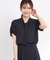 【夏SALE／接触冷感／マシンウォッシュ可／吸水速乾／セットアップ可】ボウタイブラウス