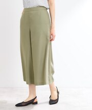 【UVカット／マシンウォッシュ可】フレアスカーチョ