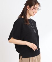 ドライタッチプルオーバーニット