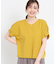 【E‐QUALITY】Vネックジャージカットソー