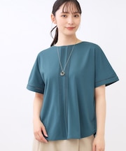 【E‐QUALITY／UVカット／接触冷感／吸水速乾／前後で着られる2WAY◎】プルオーバージャージ