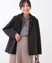 【ライトアウター/すっきり見え/フード取り外し可/通勤におすすめ◎】ライティアウター