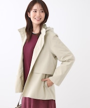 【ライトアウター/すっきり見え/フード取り外し可/通勤におすすめ◎】ライティアウター