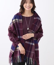 【寒さ対策／コーディネートのポイントに◎】ウォッシャブルストール