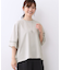 【E‐QUALITY／体型カバー／涼しく着られる◎】シアー×レースデザインプルオーバー