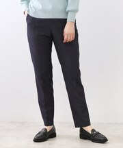 【高身長さんに嬉しい長め丈追加！／私のパンツ／すっきり見え◎】テーパードパンツ