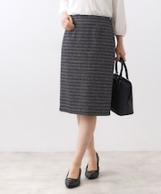 【フォーマル／入卒／セットアップ可】ツイードスカート