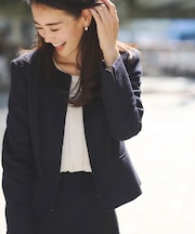 【フォーマル/入卒/セットアップ可】ツイードジャケット