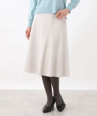 【選べる5色◎】フレアフリュイドスカート