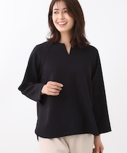 【秋映え／レイヤードスタイル◎／セットアップ可】ラグランスリーブプルオーバー