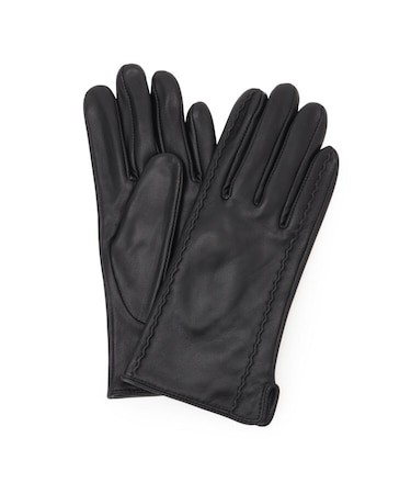 【着用したままスマホが使用できる◎】レザーグローブ