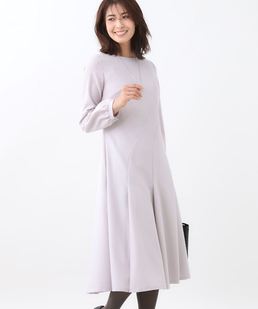 フィット＆フレアワンピース