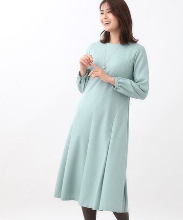 フィット＆フレアワンピース