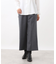 【腰周りすっきり◎】ワイドクロップドパンツ