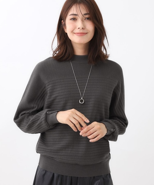 【秋映え／ゆったり着られる◎】ドルマンシルエットニット