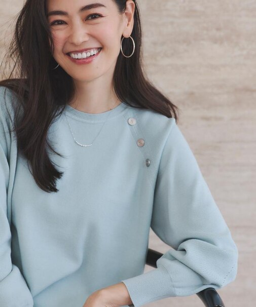 【ゆったり着られる◎】ラグランスリーブニット